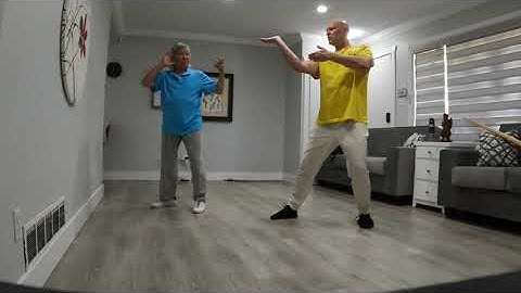 Fu Style Yang Palm BaGuaZhang Lesson - Gua 4 - Grandmaster Victor Fu and Tommy Kirchhoff - 2022