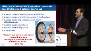 Famous Efficient Automation Execution w/ ARC's Mark Sen Gupta @ 2015 ARC Industry Forum Orlando Wealth