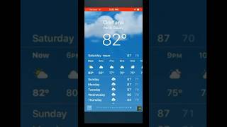 iOS Weather animation: Partly cloudy