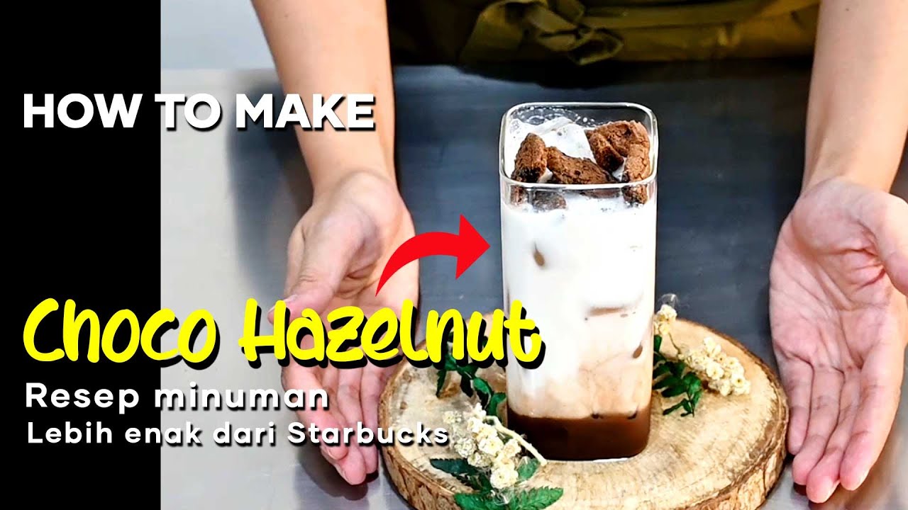How to Make Ice Choco Hazelnut Kitchen Lab YouTube