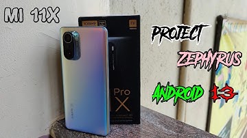 Project Zephyrus For Mi 11X and Poco F3 | Android 13 Gaming ROM | By-default 90 Fps | Constant game