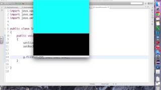 Applets 2- Color and Fill