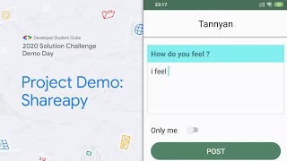 Solution Challenge Demo Day 2020 Project: Shareapy