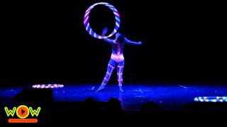 Luminous Hula Hoop Artist - Wow Entertainers