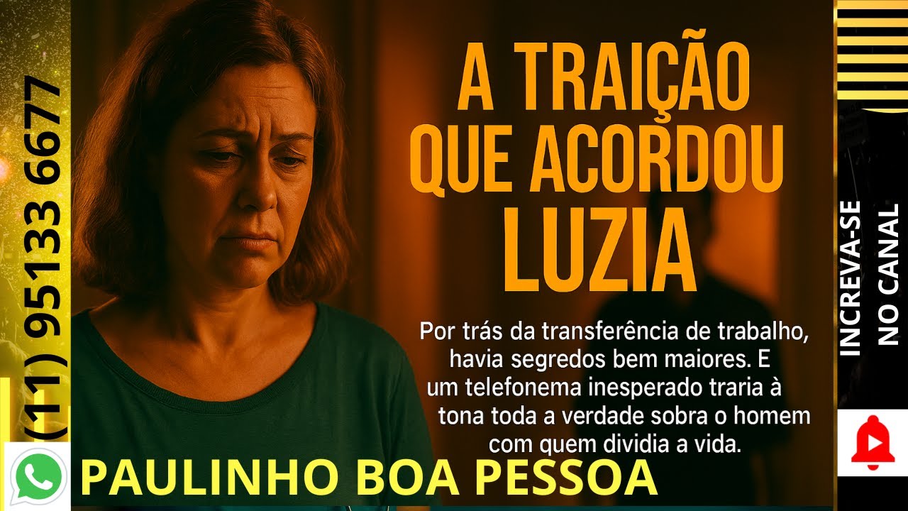 A TRAIÇÃO QUE ACORDOU LUZIA. (RÁDIO)