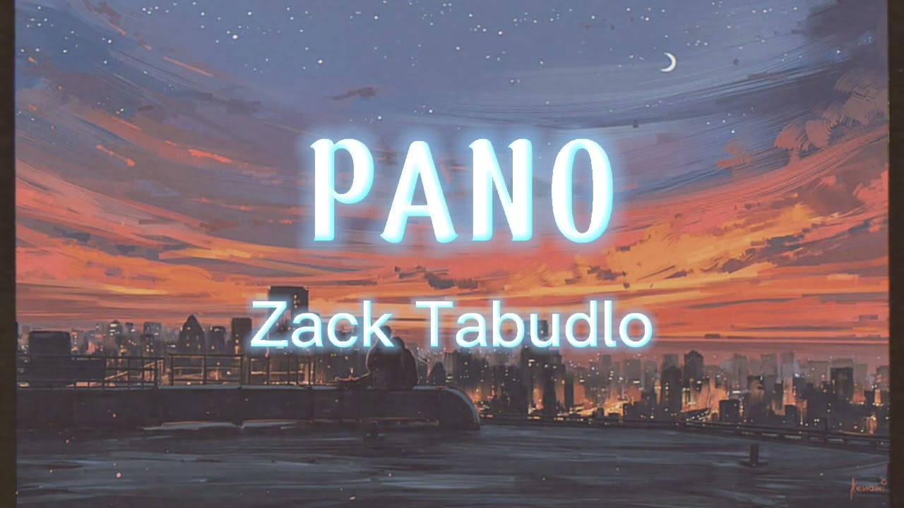 PANO - Zack Tabudlo (Audio)