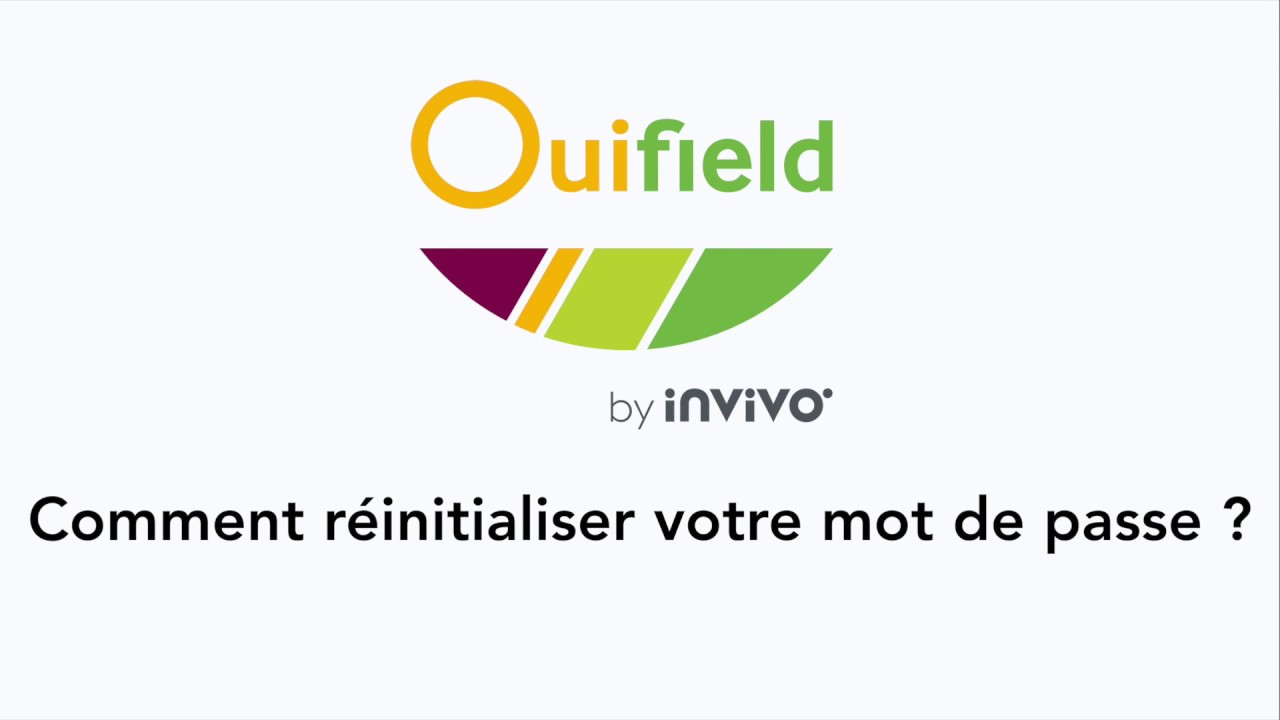 Comment réinitialiser votre mot de passe sur Ouifield.fr ? - YouTube