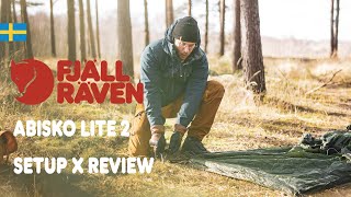 How to pitch a tunnel tent - Fjällräven Abisko Lite 2 review