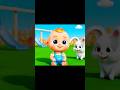 Baby &amp; Bunny Hop Hop 🐰👶 | Cute Nursery Rhyme for Kids #cartoon