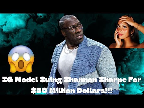 "Shannon Sharpe SUED by IG Model Gabriella Zuniga | Lawsuit Details