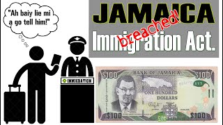 Jamaica Immigration Act Breaches and Fines