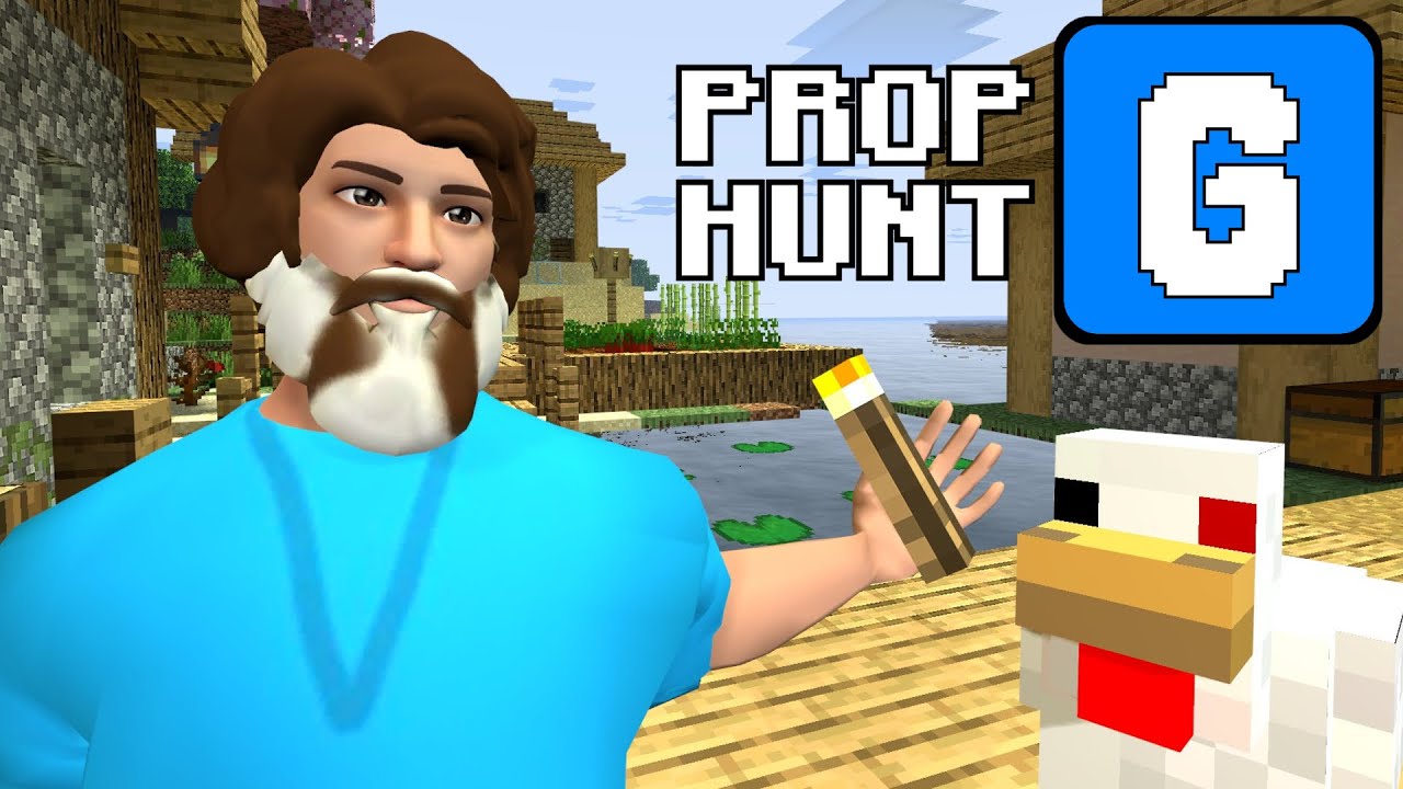 Gmod Prop Hunt - Minecraft Movie Edition! (Funny Moments)