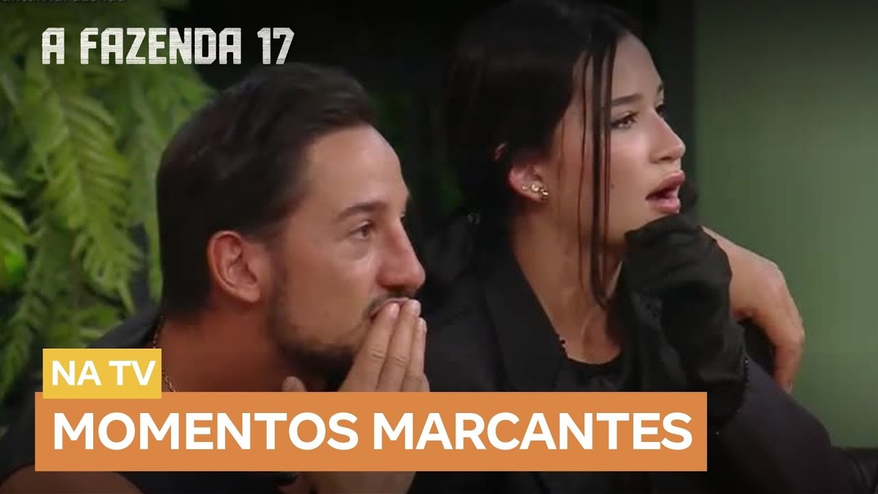 Climão? Jantar de gala expõe beijos de Duda e Matheus em A Fazenda 17