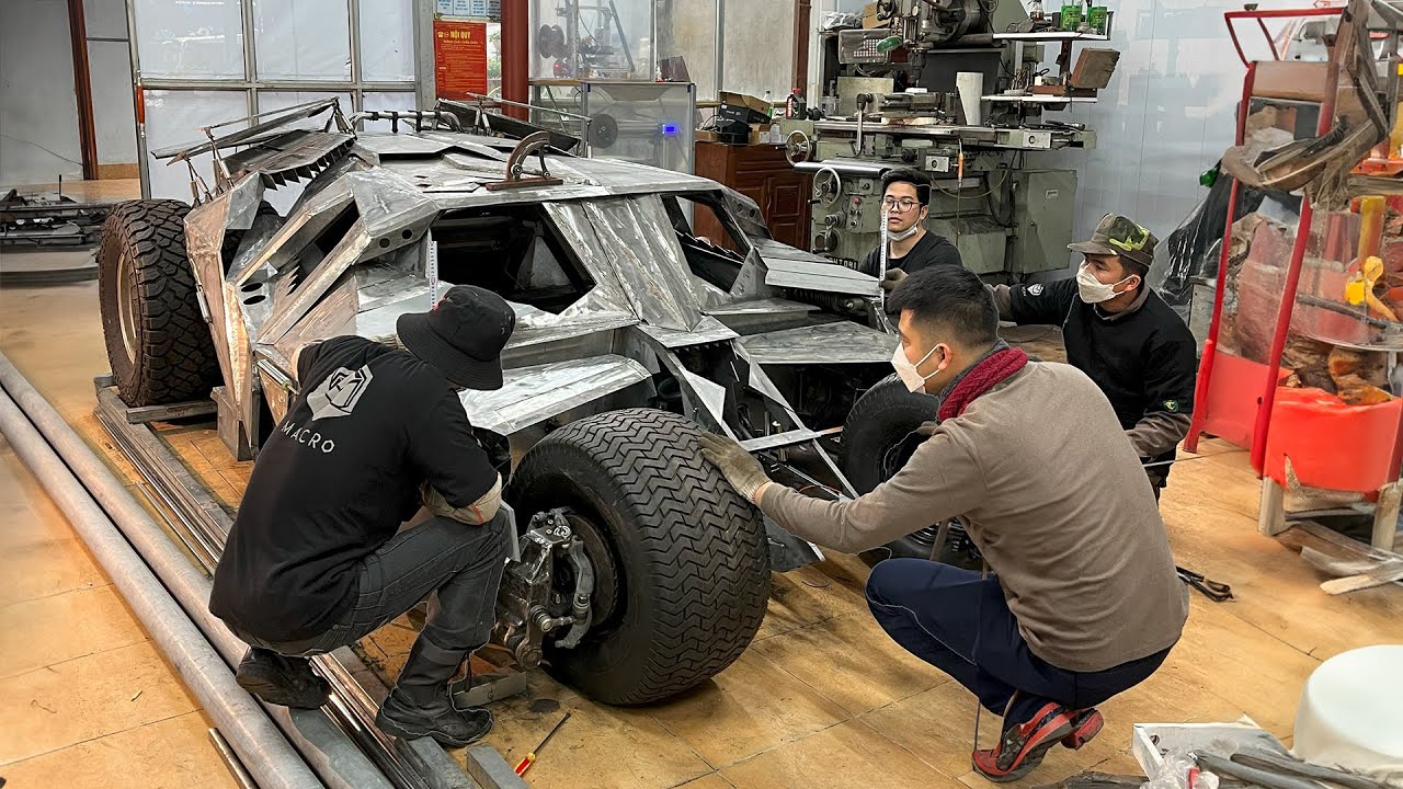 100 Days To Build The Fastest Batmobile In The World | Batman Car | The Dark Knight | Costs $500.000