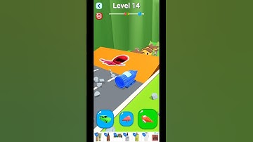 3D Games #Shape Shifting  #3D Gameplay All Levels (Android iOS) 140  #Shorts