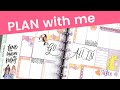 The Happy Planner PASTEL TROPICS plan with me