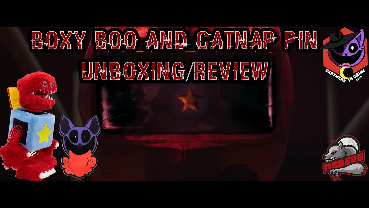 Boxy Boo And CatNap Pin Unboxing/Review | @Mob_Entertainment # ...