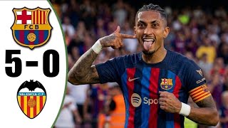 Detalles Barcelona vs Valencia 5-0 | All Goals & Extended Highlights HD Actualización