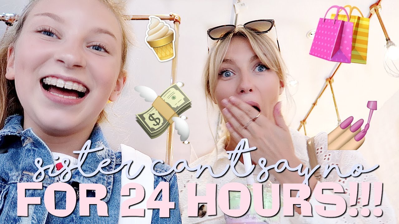 BIG SISTER CAN'T SAY NO FOR 24 HOURS! 😈😆 | Coco's World