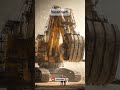 Massive Excavator Awakens: Power Beneath the Earth"  #shorts #viralshorts #exkavator #heavyequipment