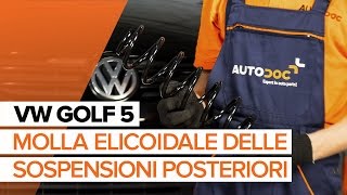 Dove si trova Molle ammortizzatori posteriori e anteriori VW: manuale video