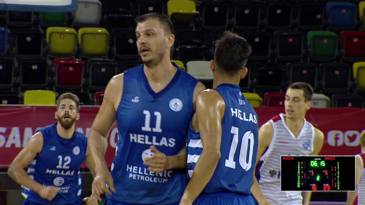 samsung pay 2017 07 25 BASKETBALL MEN RUSSIA GREECE HIGHLIGHTS