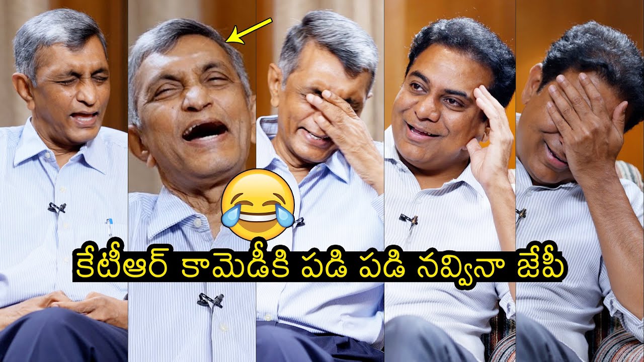 Minister KTR Shares Funny Incident With Jayaprakash Narayana | KTR Interview With JP Narayan | CMKCR