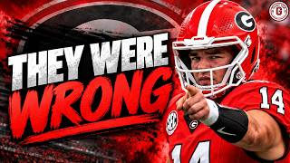 Why Georgia Football QB Gunner Stockton is More of a Legit HEISMAN Contender Than You Think...