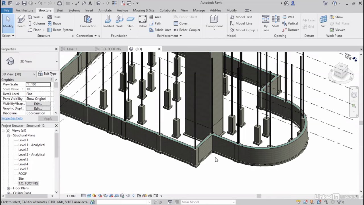 Foundation slabs in revit, How to create slabs in revit YouTube