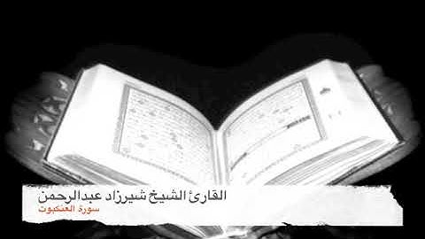 شيرزاد عبد الرحمن طاهر / سورة العنكبوت / تلاوة حزينة جدا جدا وهادئة