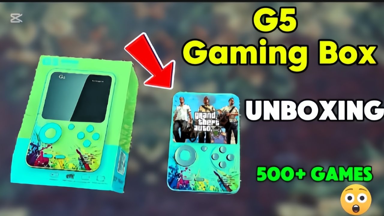 G5 500 in 1 Retro Game Box Review & Unboxing | Play on TV | 500 Classic Games | Opera Gadget
