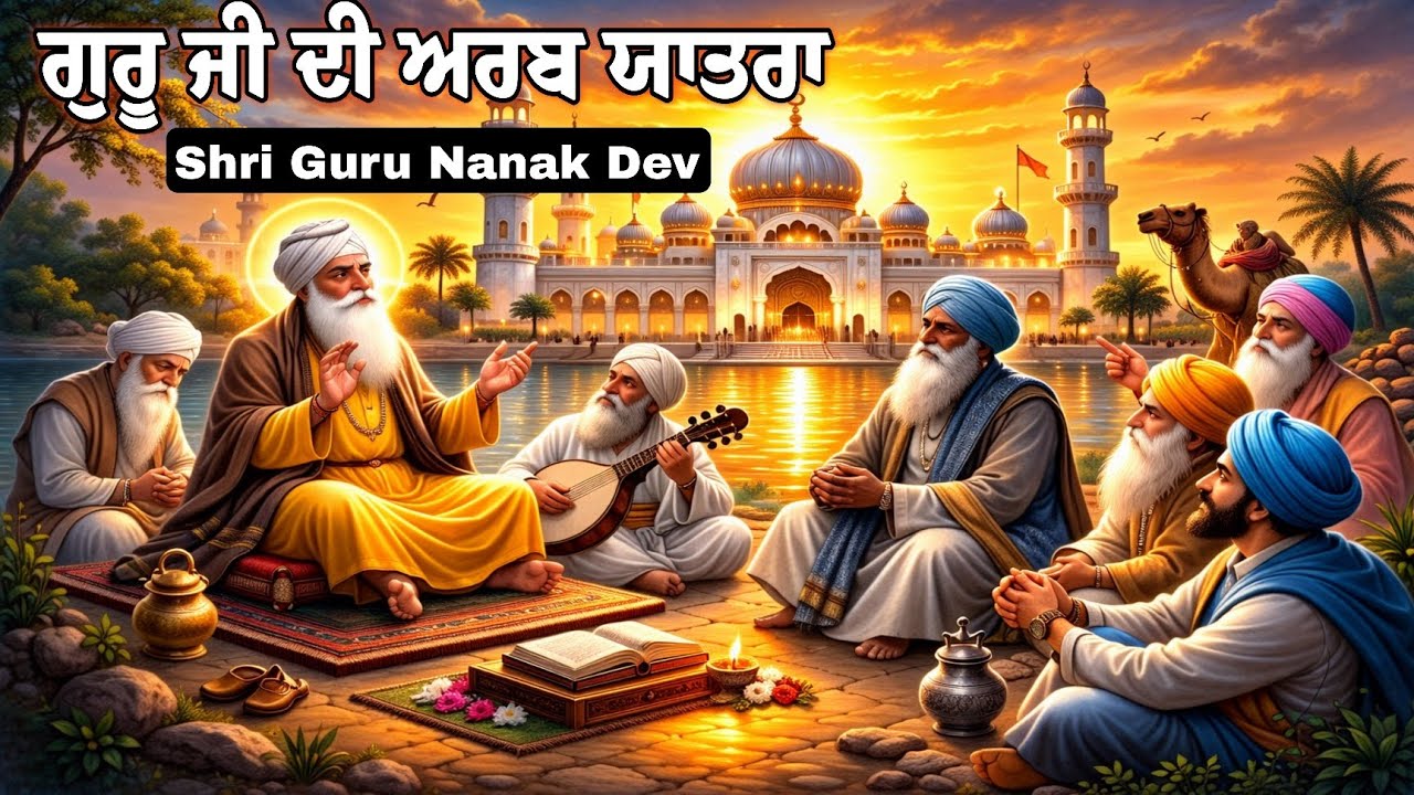 ਗੁਰੂ ਨਾਨਕ ਦੇਵ ਜੀ ਦੀ ਅਰਬ ਦੇਸ਼ ਦੀ ਯਾਤਰਾ / Katha Dhan Guru Nanak dev ji /Remix katha 