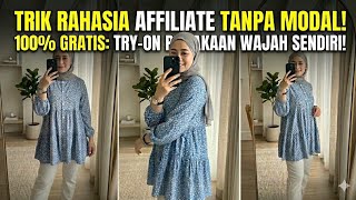 Try-On Clothes Video Tutorial with Your Own Face in the Mirror | 100% Free AI screenshot 3