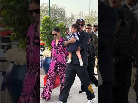 Ranbir Kapoor & Alia Bhatt Leaving From Jamnagar Spotted At Airport