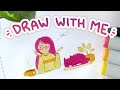 draw with me! ⋙ find your style and fight artist's block