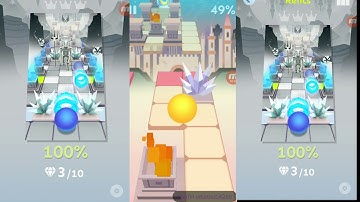 Rolling sky/relics 100% completed