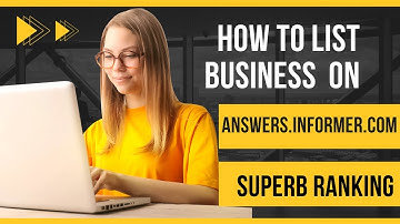 How to Create a answers informer.com Business Listing (Profile Backlinks Tutorials)