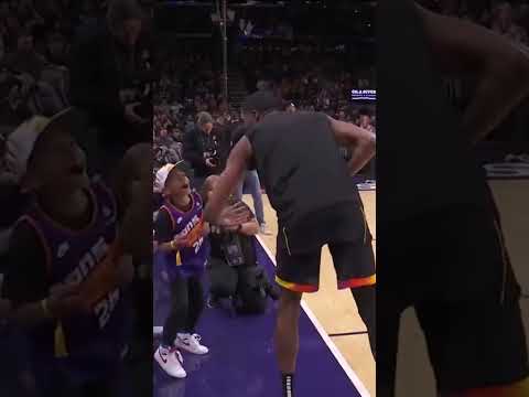 Suns players rock out with young fan | #shorts