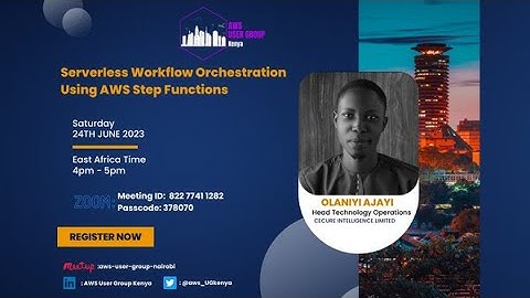AWS Serverless workflow