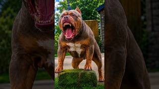 आक्रामक पिटबुल और अलाबाई की लड़ाई: कौन जीतेगा?😱 #Shorts #Pitbull #ViralVideo #Alabai #YtShorts