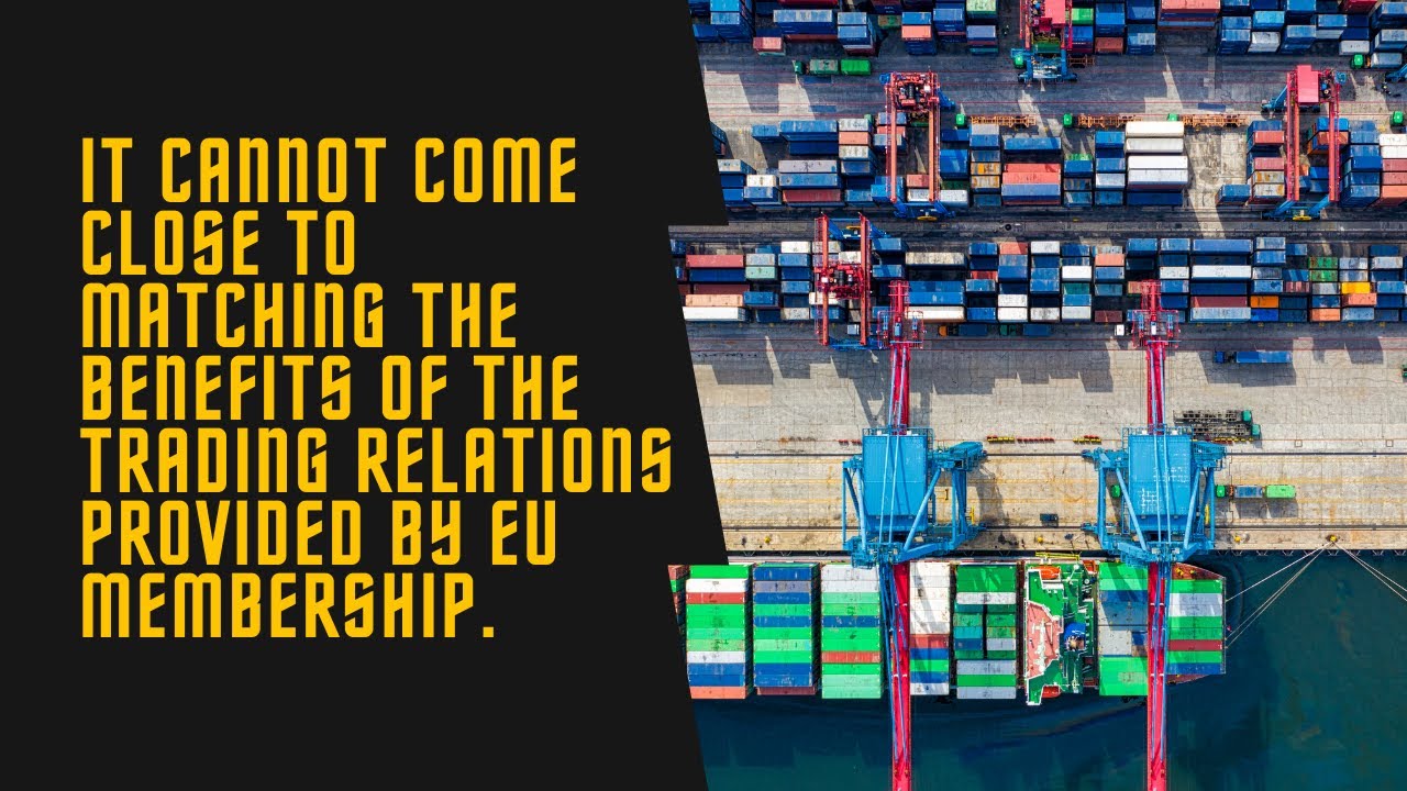 Brexit trade deal to swipe £45bn from UK economy