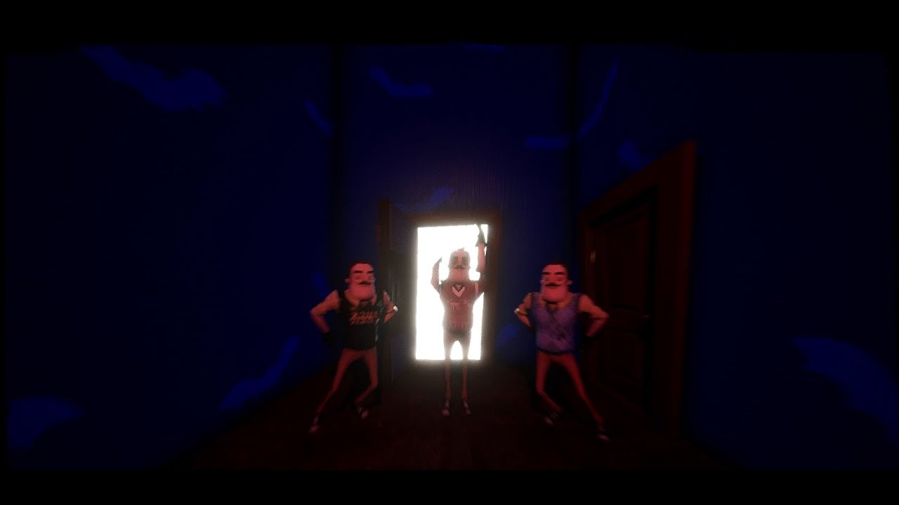 what is this mod bro... (hello neighbour mod Xmas1026)