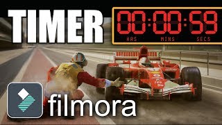 Add Timer To Video | Filmora 9 Effects