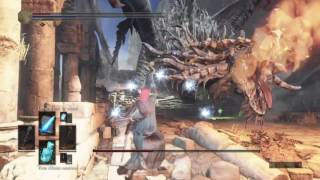 Dark Souls 3 - Ancient Wyvern  -Legit Kill-  (Magic Vers.) - SOLO NO DAMAGE (NG+)