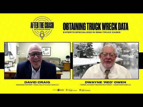Ep. 4 – Obtaining Truck Wreck Data || After the Crash Podcast