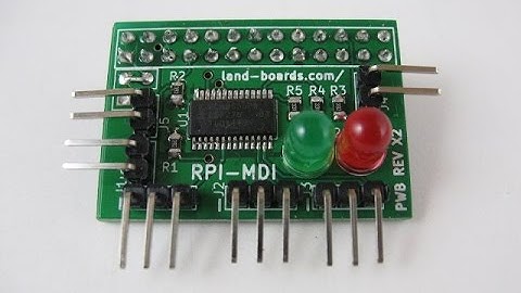 Land Boards - RPI MDI - Raspberry Pi Servo card