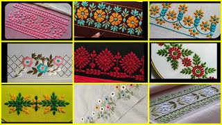 2023 Hemline embroidery border / floral borderline embroidery for tablecloth/ bedsheets/ dupatta screenshot 1
