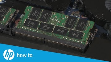 Removing and Replacing Memory Modules | HP ZBook 15 G3 Mobile Workstation | HP Support