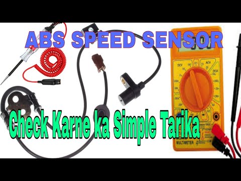 HOW TO TEST SPEED SENOR|ABS SPEED SENSOR KO CHECK KARNE KA SIMPLE TARIKA| Car maintenance by faisal