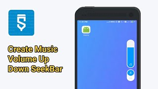 How To Create Music Volume Up Down SeekBar In SketchWare |Hindi|AndroidBulb